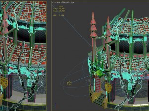 dark forest - house 02 Model 3D