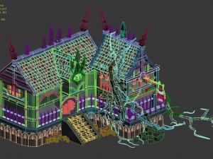 dark forest - pub 3D Modell