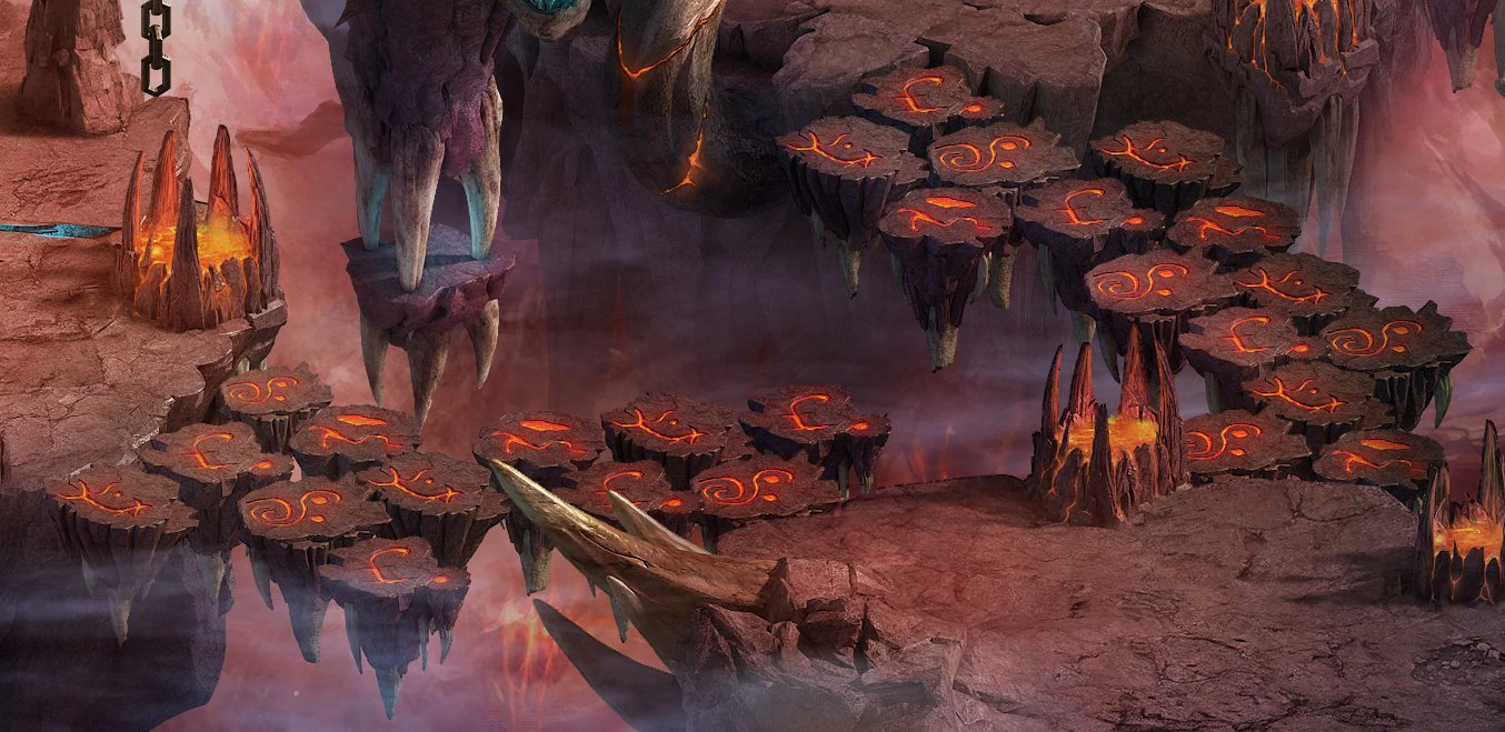 flame cave - channel terrace 3D Model .c4d .max .obj .3ds .fbx .stl .blend 