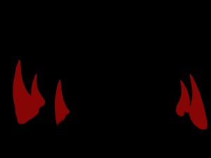 flaming cave - five teeth 3D Модель