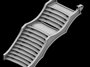 building decoration accessories - stairs 03 3D Model