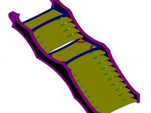 building decoration accessories - stairs 03 3D Model