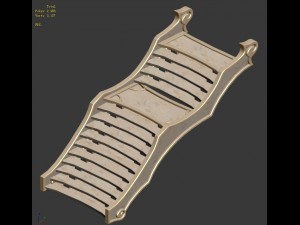 building decoration accessories - stairs 03 3D Model