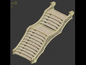 building decoration accessories - stairs 03 3D Model