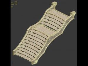 building decoration accessories - stairs 03 3D Model
