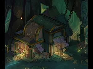 dragon lair - house 02 Modelo 3D