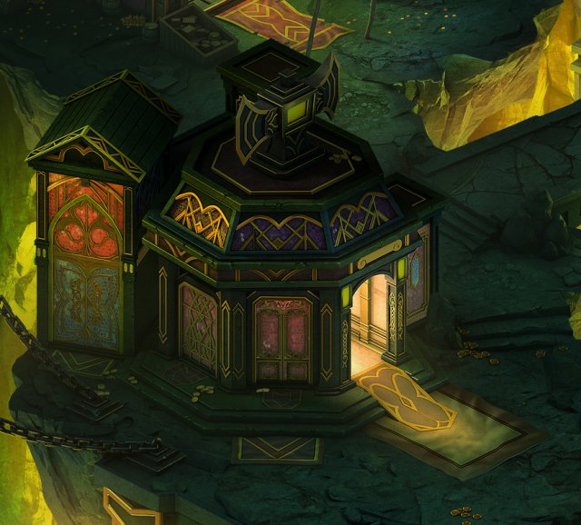 dragon lair - gorgeous house vip 3D Model .c4d .max .obj .3ds .fbx .stl .blend 