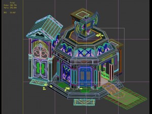 dragon lair - gorgeous house vip 3D Model
