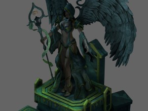 dragon lair - war goddess curse 3Dモデル