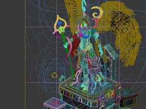 dragon lair - war goddess curse 3Dモデル