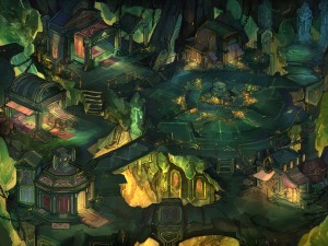 dragon lair - the surrounding terrain 3D Модель