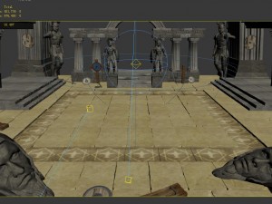 roma heroes - heroes training square 3D 模型