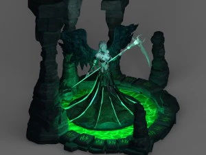 nibelungen: vendetta della dea Modello 3D