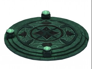 nibelungen - altar of the altar Model 3D