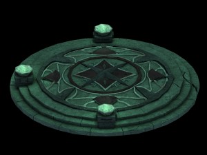 nibelungen - altar of the altar Model 3D