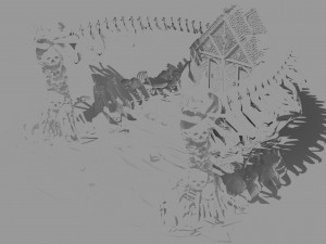nibelungen - skeleton of the spine 3D Model