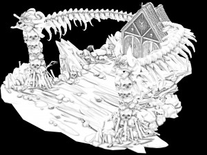 nibelungen - skeleton of the spine 3D Model