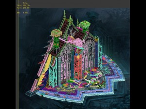 nibelonggen - broken house - vip Model 3D