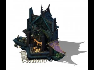 nibelungen - shop 3D Model