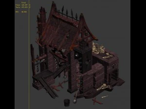 nibelungen - blacksmith shop 3D Model