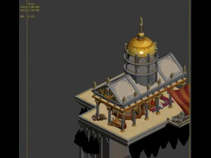 god of the country - grocery shop 3D Model