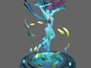 endless sea - sea goddess 3Dモデル