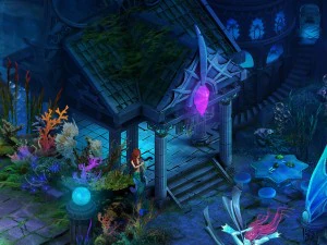 eindeloze zee - caf&eacute; 4 3D Model