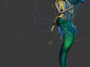 endless sea - mermaid 3D मॉडल