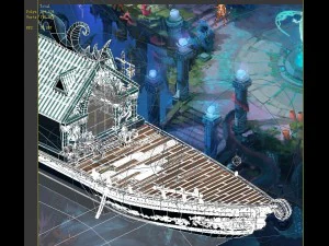 endless sea - shop ship 3D Model