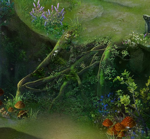 fairy town - rattan bridge 3D Модель .c4d .max .obj .3ds .fbx .stl .blend 