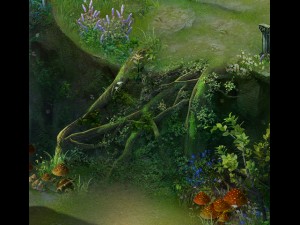 fairy town - rattan bridge 3Dモデル