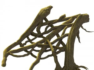 fairy town - rattan bridge 3D Model