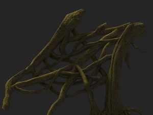 fairy town - rattan bridge 3D Model