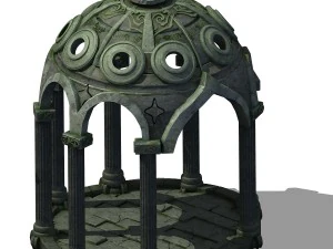 fairy town - pavilion 3D Model