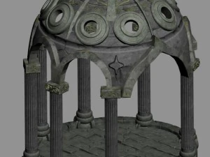 fairy town - pavilion 3D Model