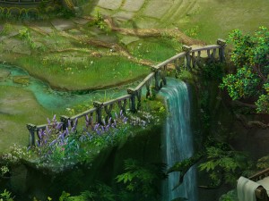 fairy town - fence 3D Model