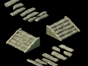 field - stairway 043 3D Model