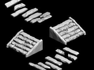 field - stairway 043 3D Model