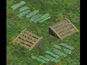 field - stairway 043 3D Model