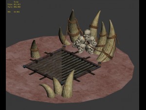 forgotten tribe - dungeon 3Dモデル