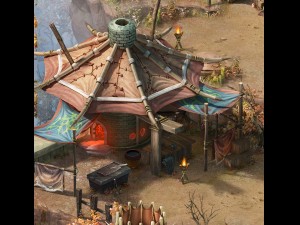 forgotten tribe - blacksmith shop 3D मॉडल