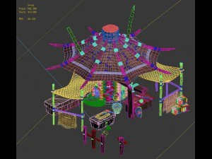 forgotten tribe - blacksmith shop 3D Model