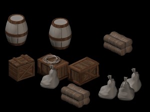 forgotten tribe - debris 3D 모델