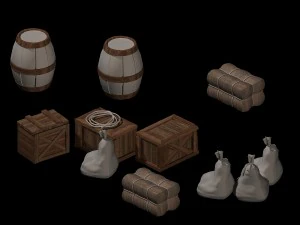 forgotten tribe - debris 3D Model