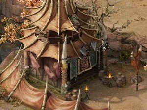 forgotten tribe - tent 03 3D Model