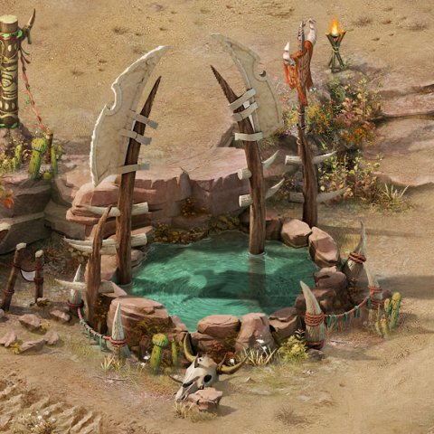 forget the land - the pool 3D Model .c4d .max .obj .3ds .fbx .stl .blend 