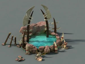 forget the land - the pool 3D Model