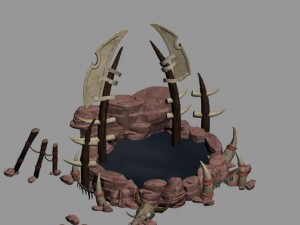 forget the land - the pool 3D Model