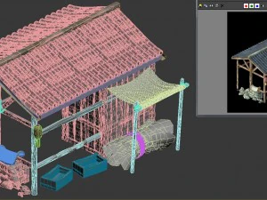 station building - stables 034 3D Model