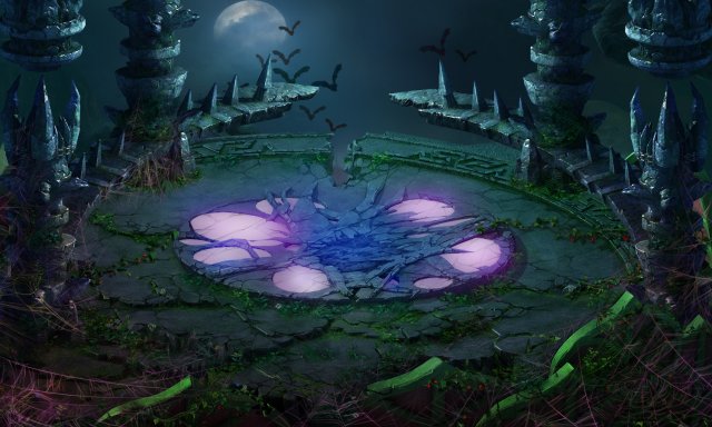 dark jungle 3D-Modell .c4d .max .obj .3ds .fbx .stl .blend 